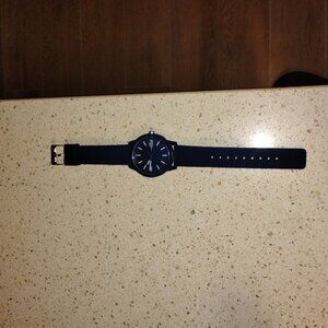 IZOD, BLUE, Flexible, battery operated Watch